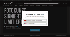 Desktop Screenshot of lumas.de